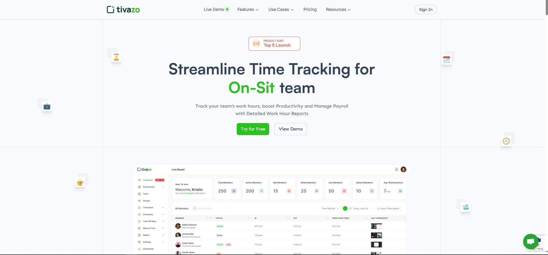 Tivazo screenshot & Video