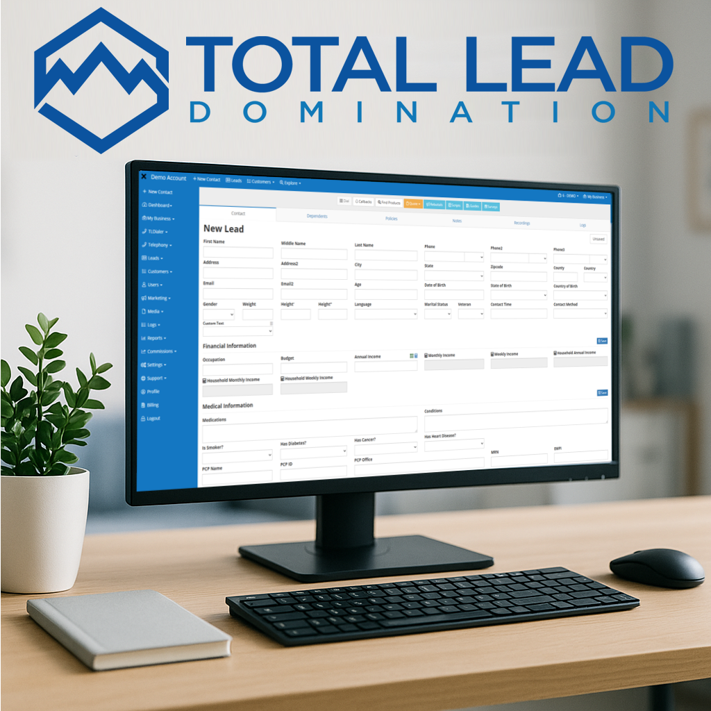 TLD CRM Screenshot