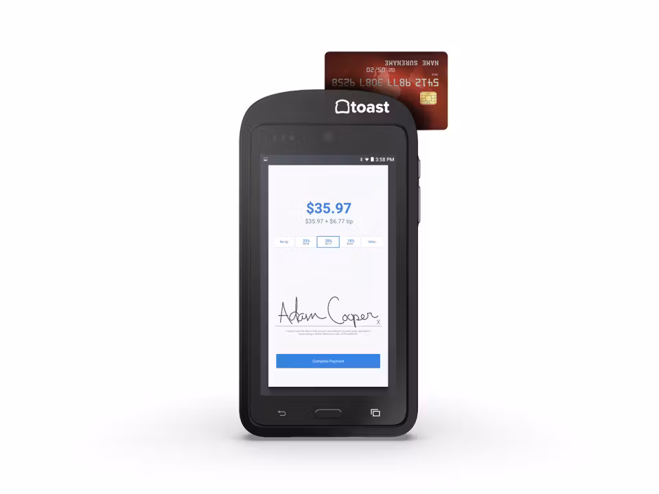 Toast POS screenshot & Video