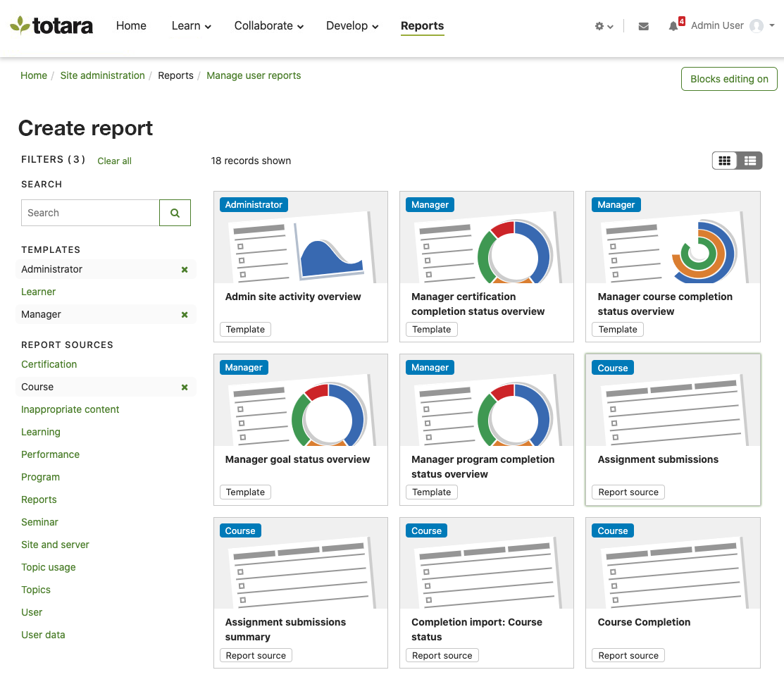 Totara Learn Screenshot