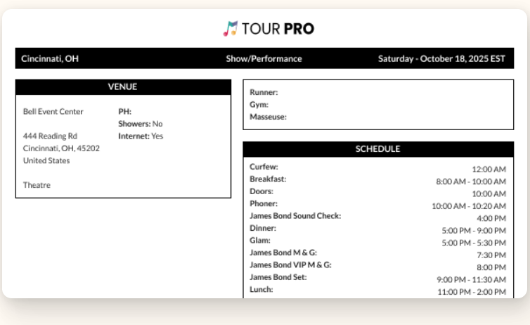 Touring Pro Screenshot