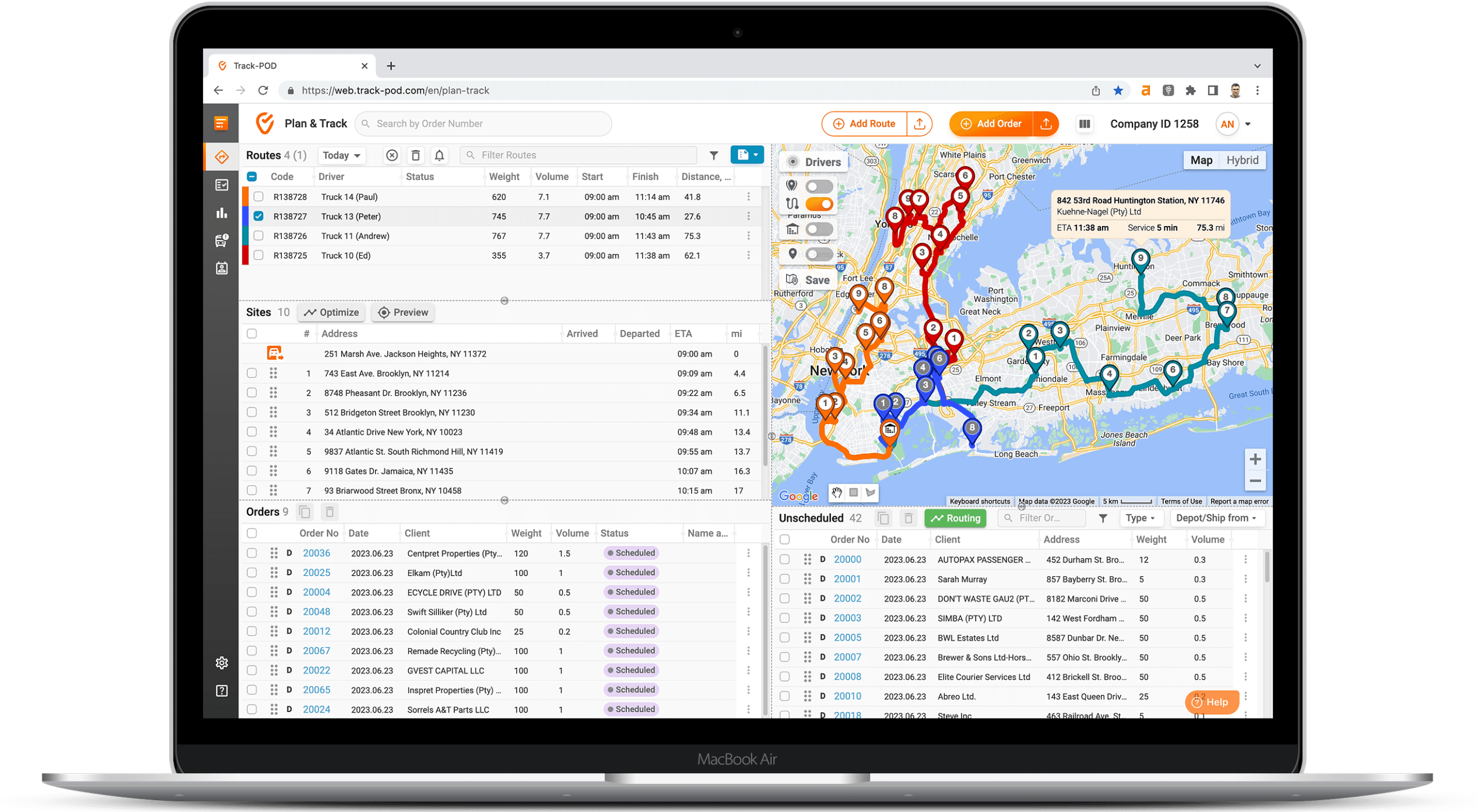 Track-POD Screenshot