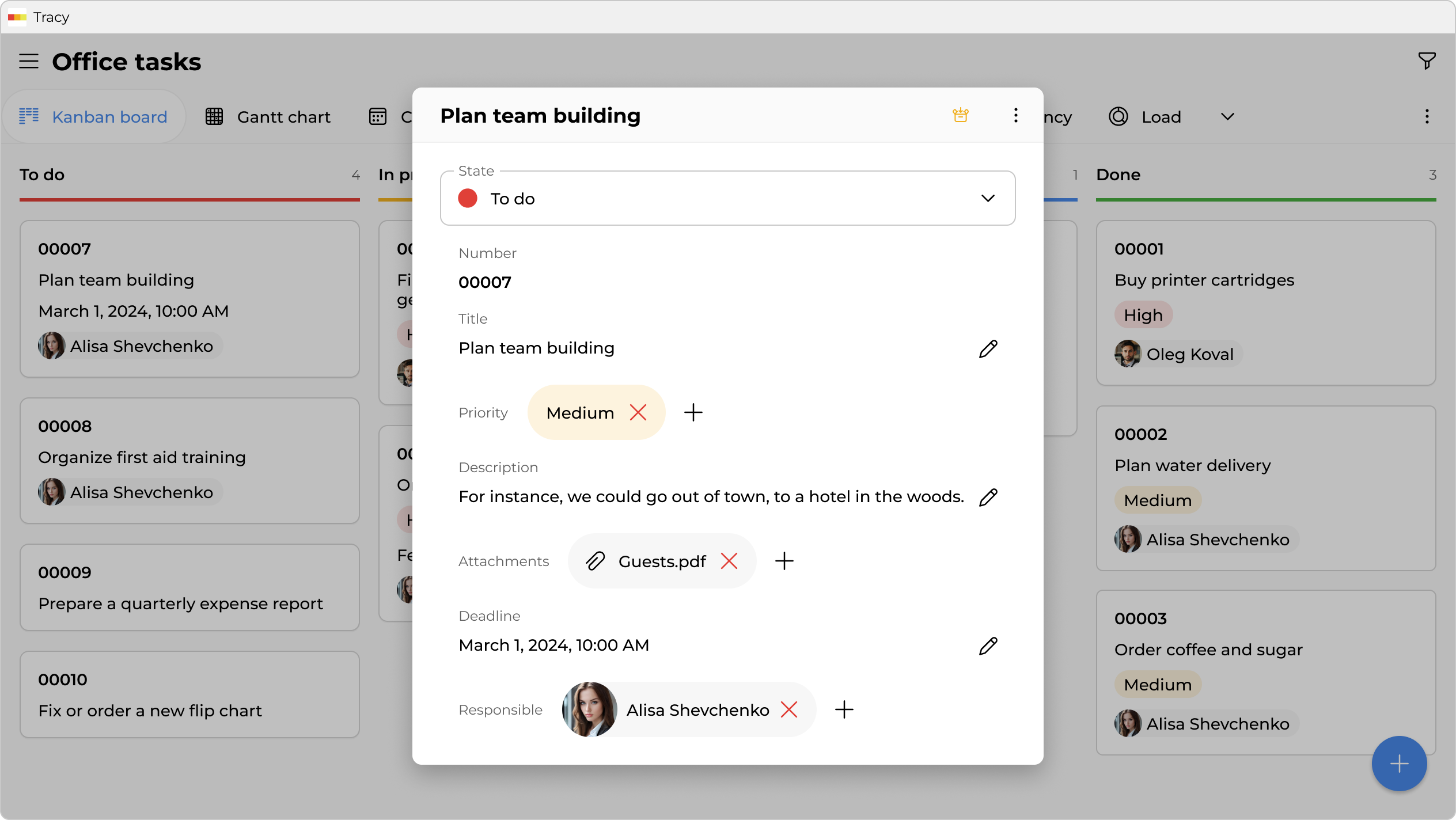 Tracy Screenshot