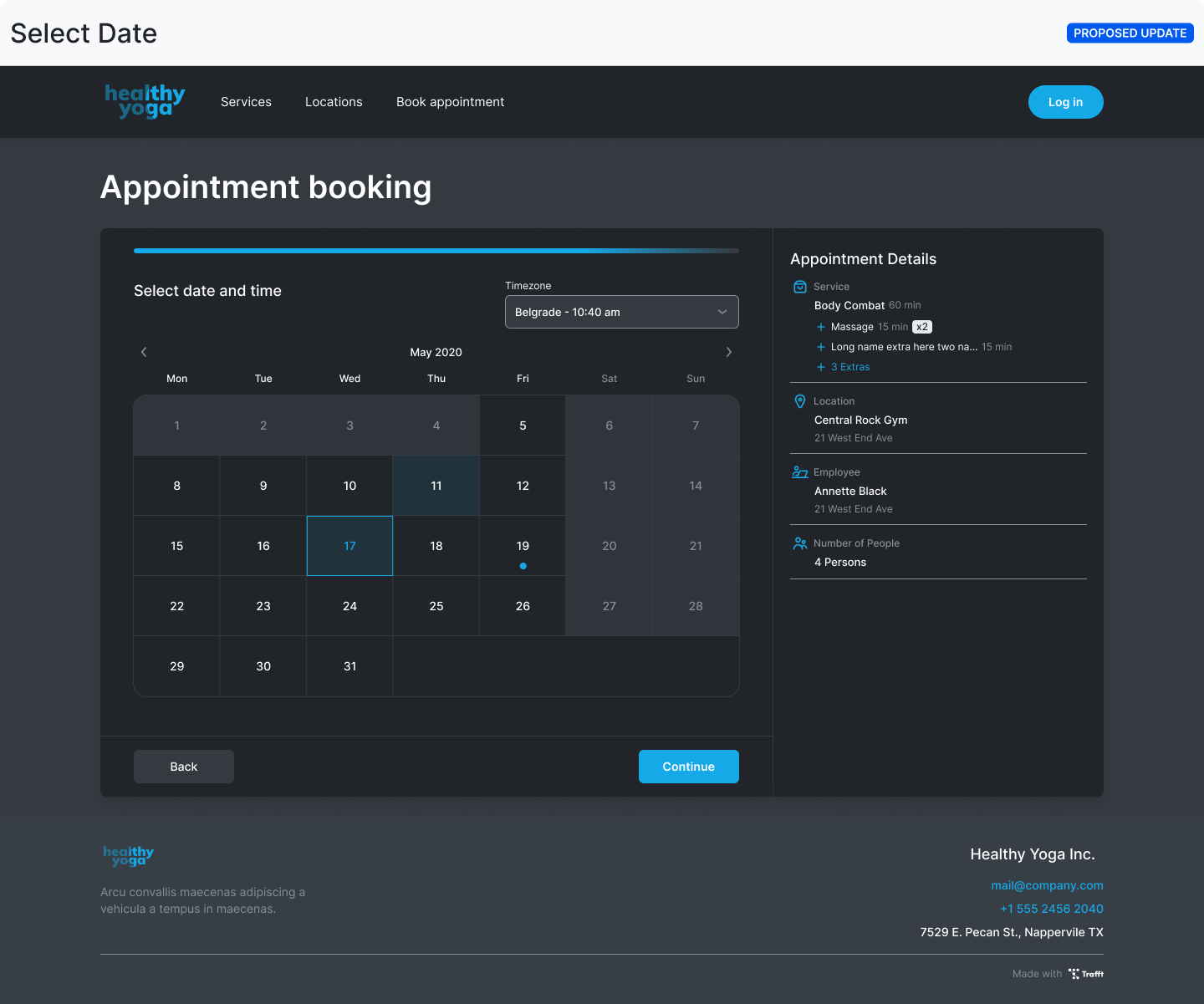 Trafft Screenshot