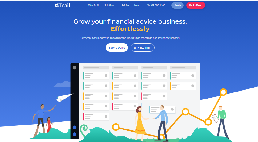 Trail CRM Screenshot