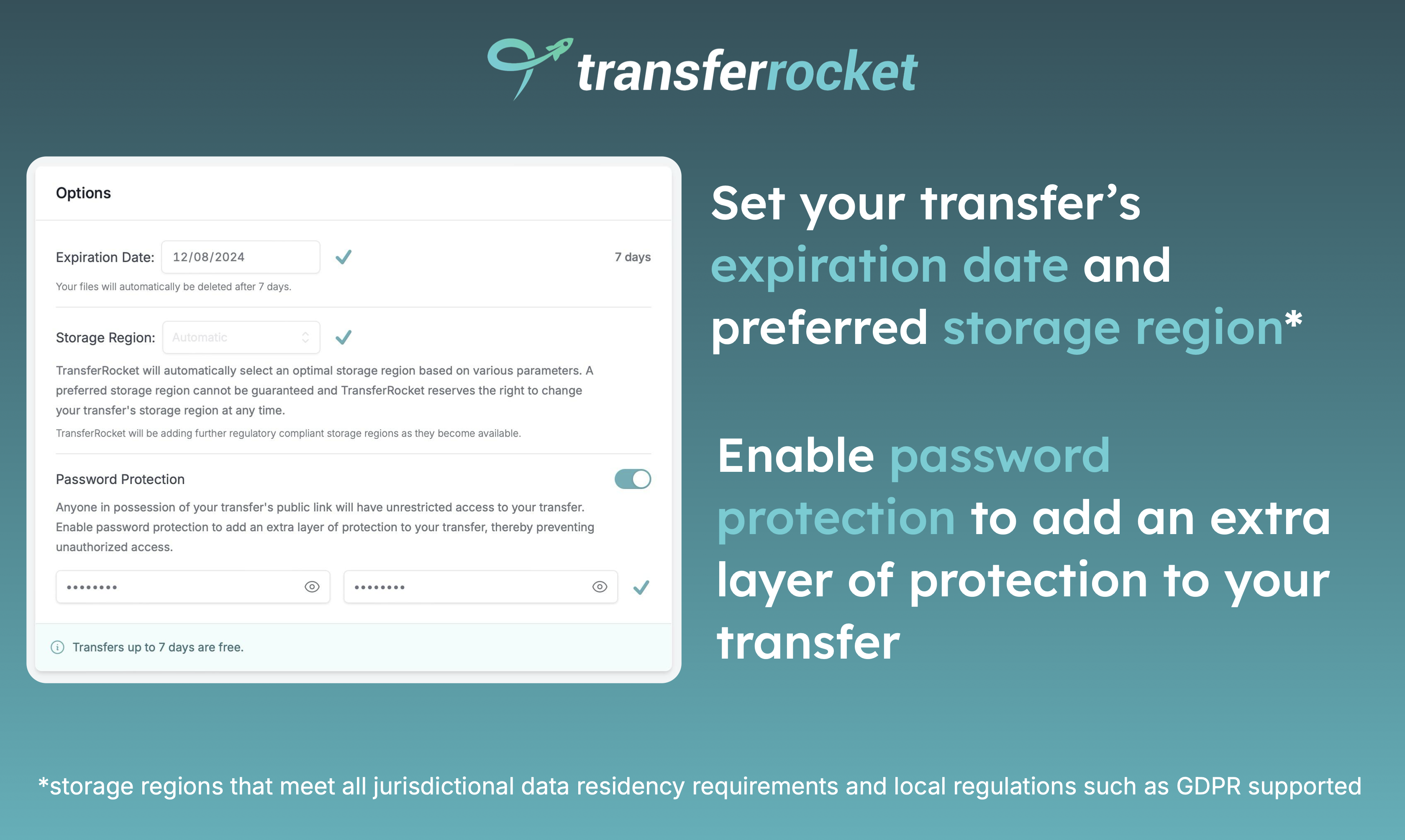 TransferRocket screenshot & Video