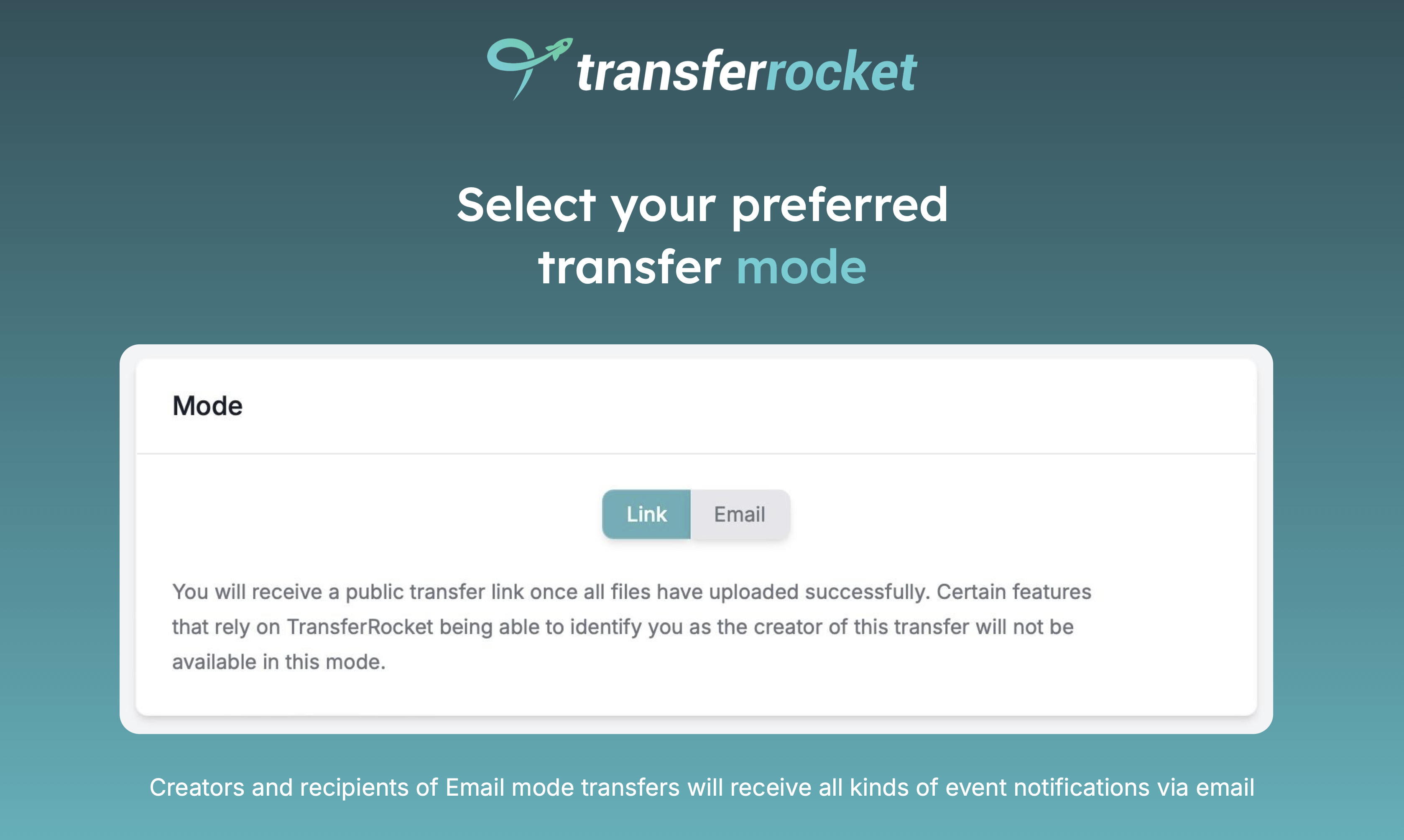 TransferRocket screenshot & Video
