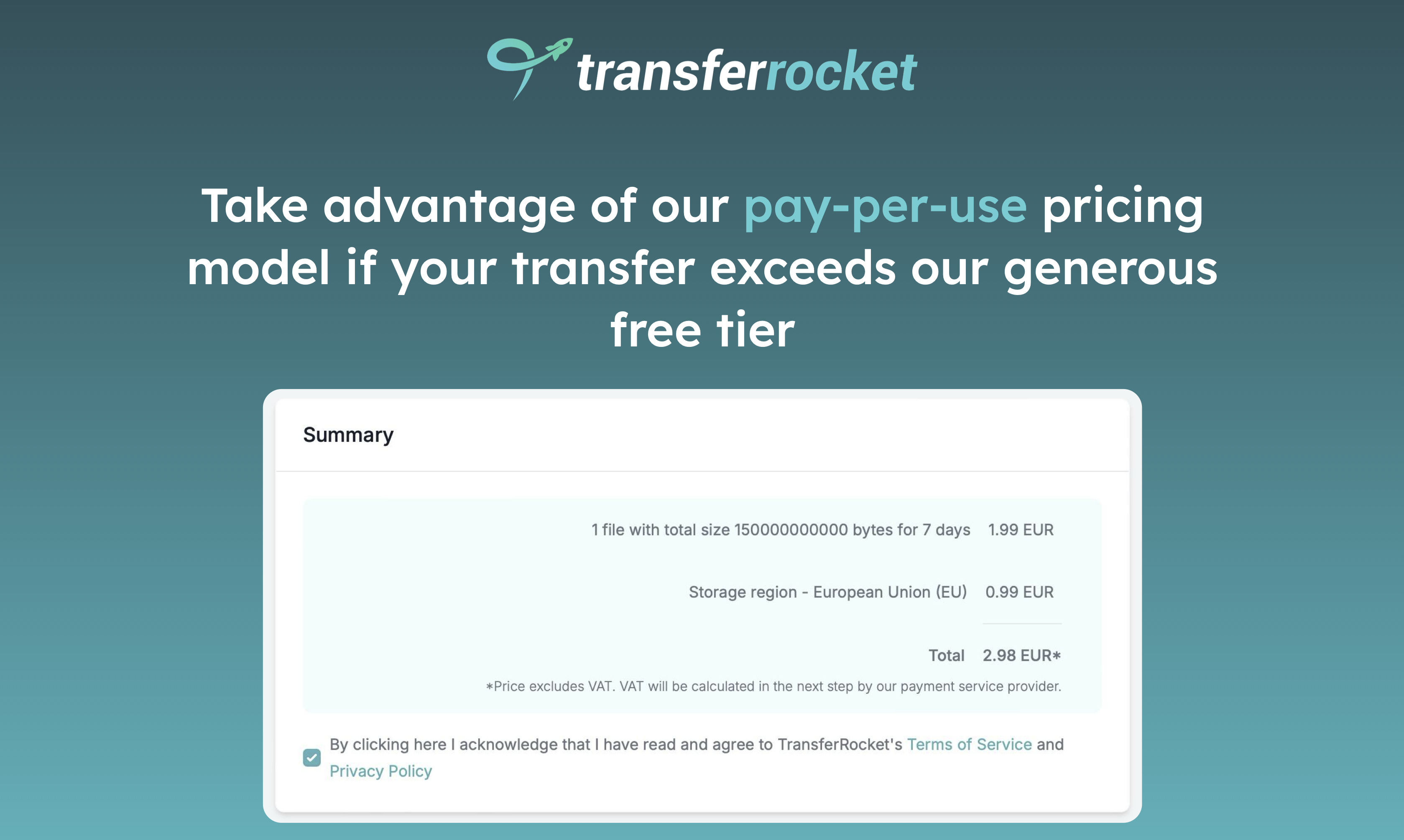 TransferRocket screenshot & Video