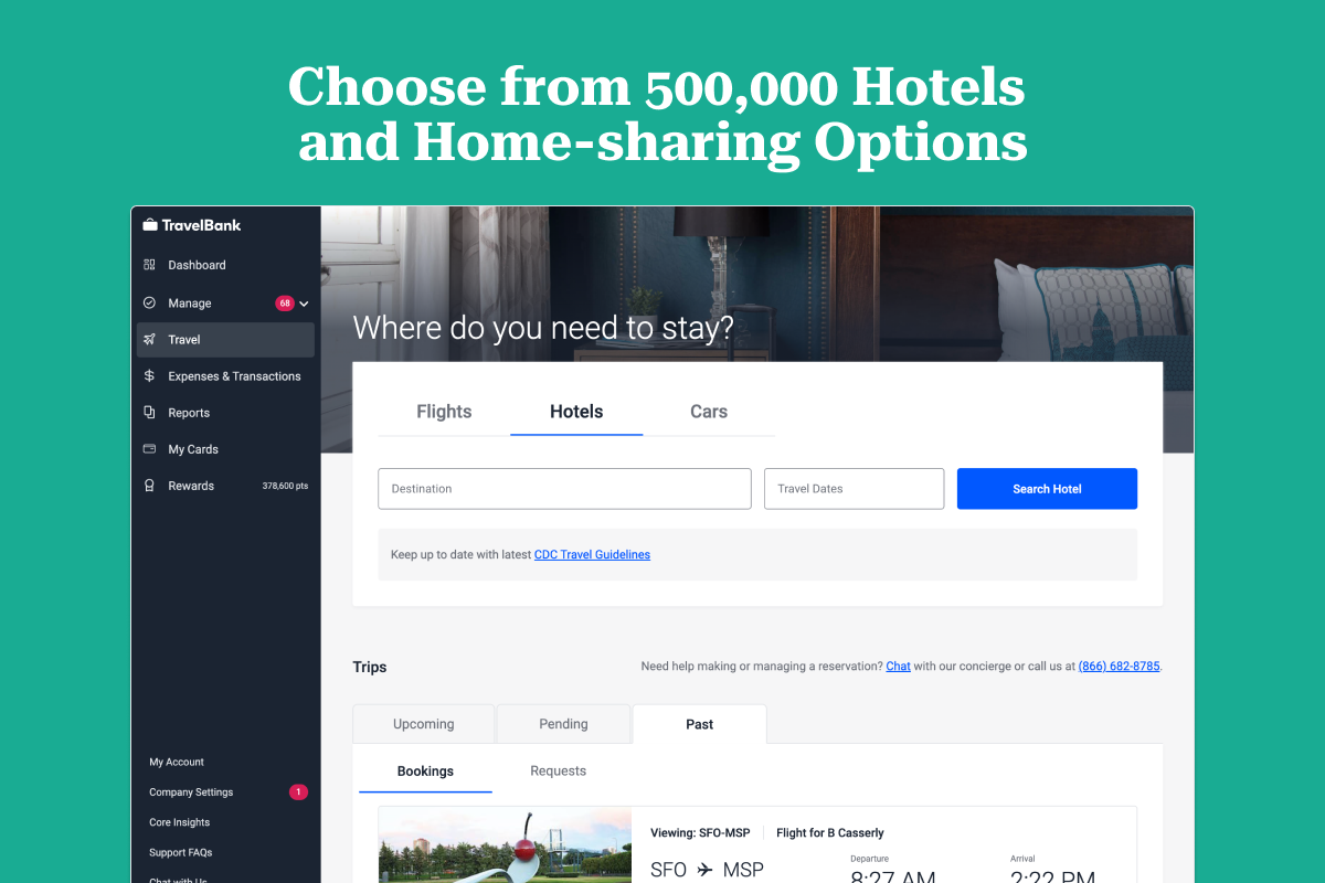 TravelBank Screenshot