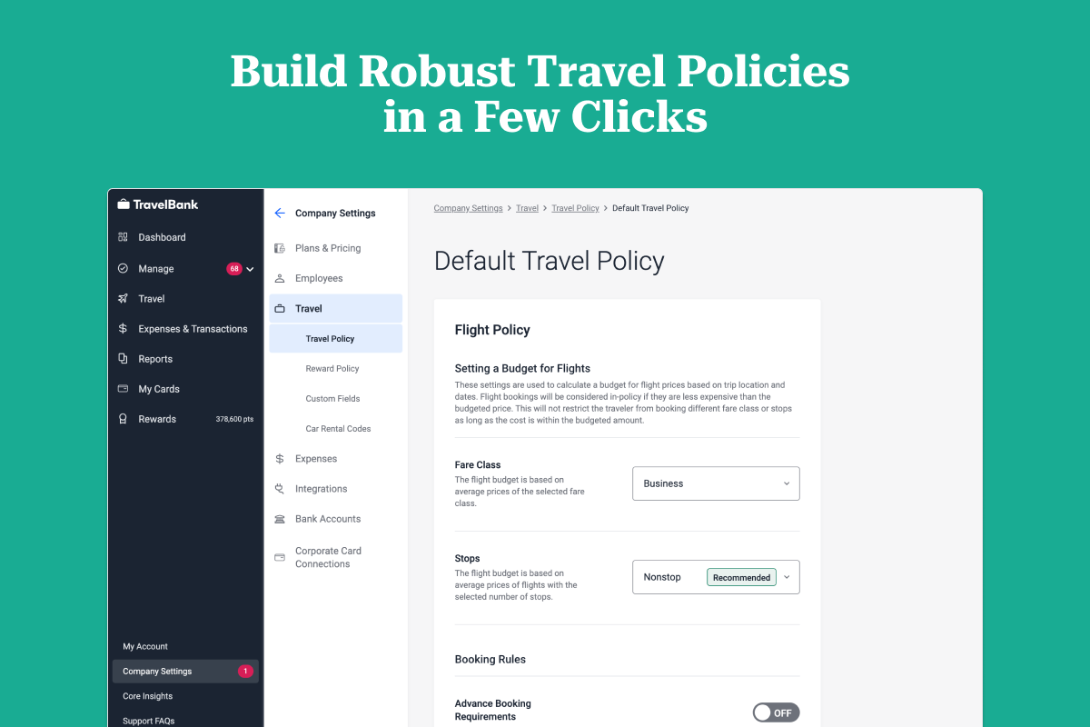 TravelBank Screenshot