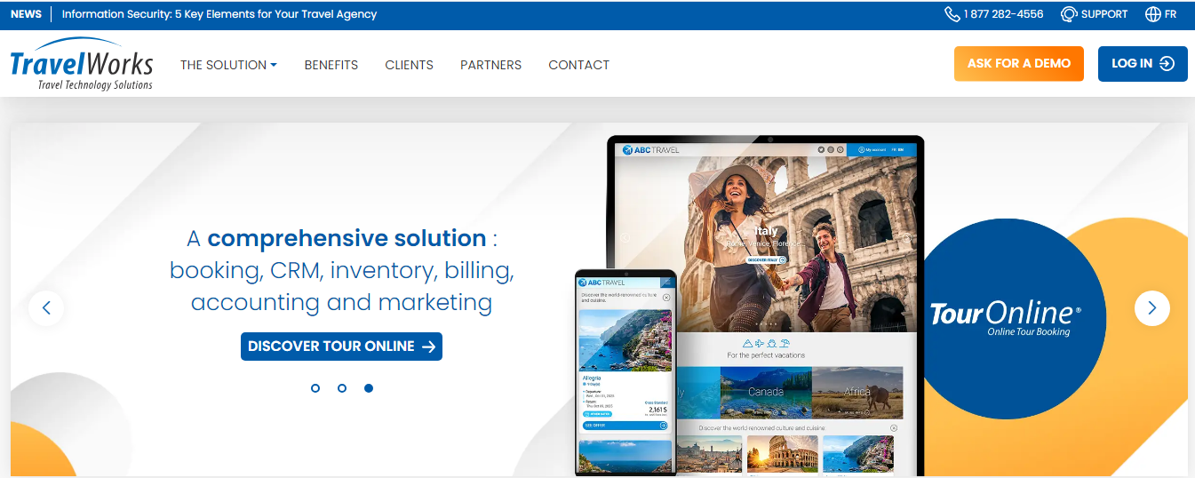 TravelWorks screenshot & Video