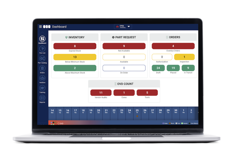 TRAXXALL INVENTORY MANAGER Screenshot