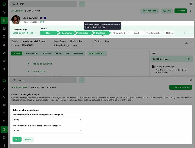Twozo CRM screenshot & Video