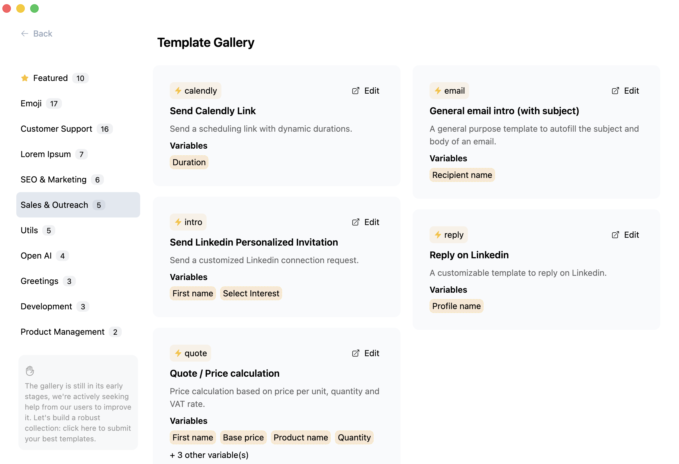 typedesk Screenshot