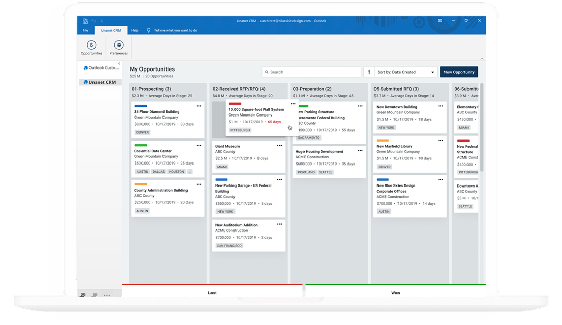Unanet CRM by Cosential screenshot & Video