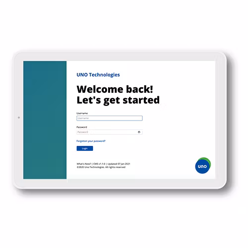 UNO CMS screenshot & Video