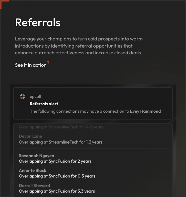 upcell Screenshot