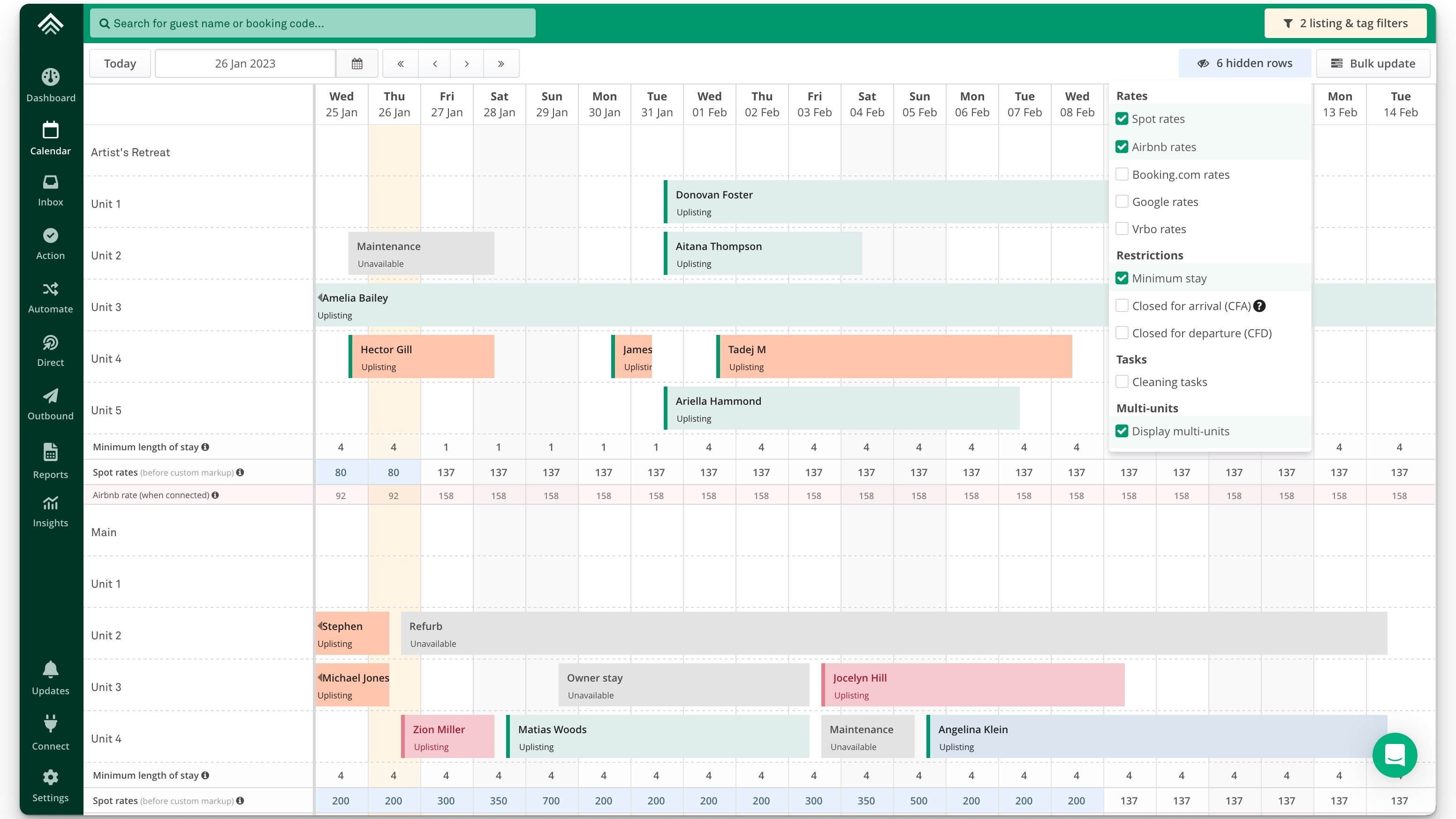Uplisting Screenshot