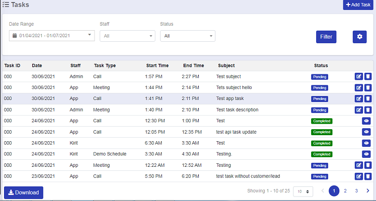 UpTeams Screenshot