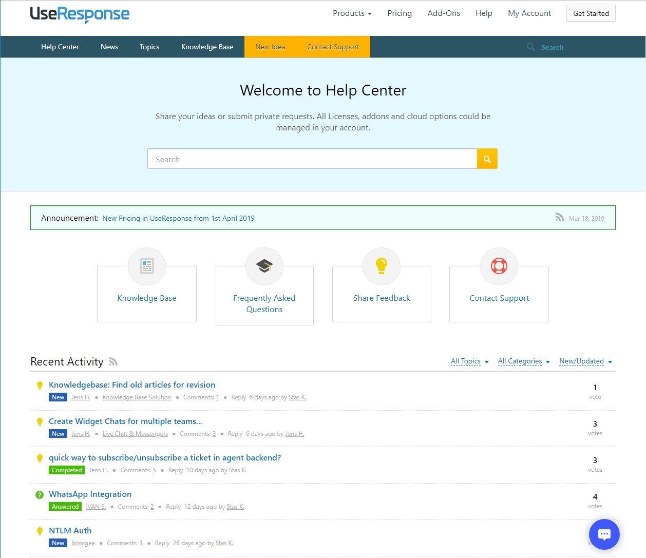 UseResponse screenshot & Video