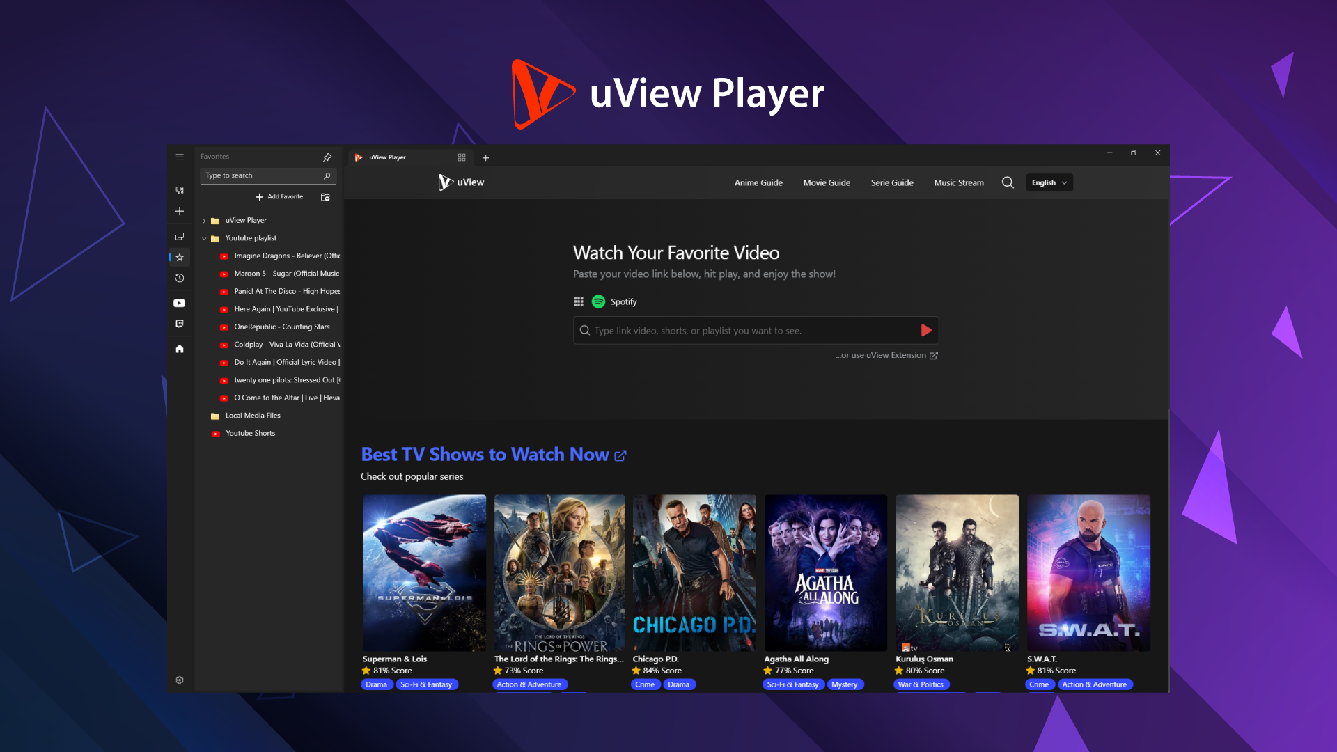 uView Player Screenshot