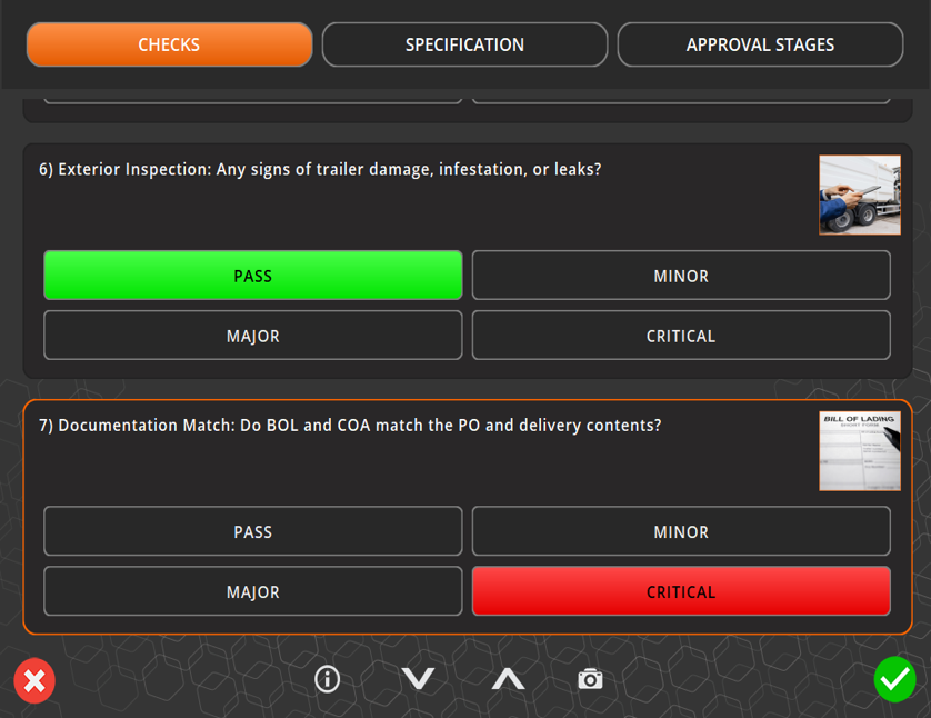 V5 Traceability Screenshot