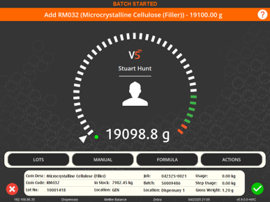 V5 Traceability Screenshot