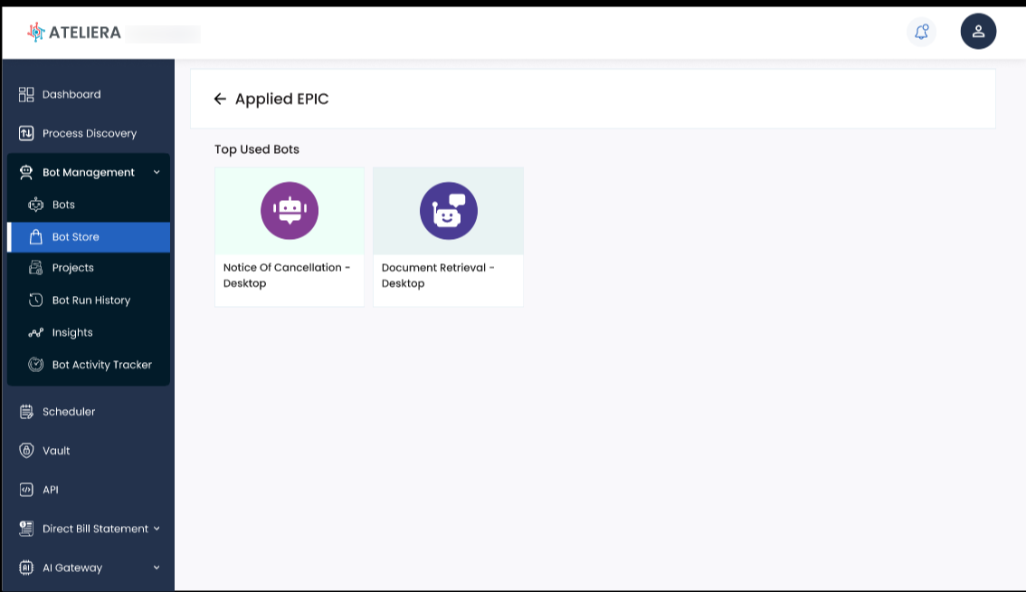 vBots Screenshot