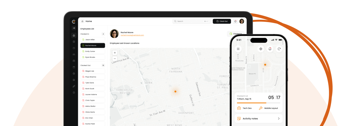 VeriClock Screenshot