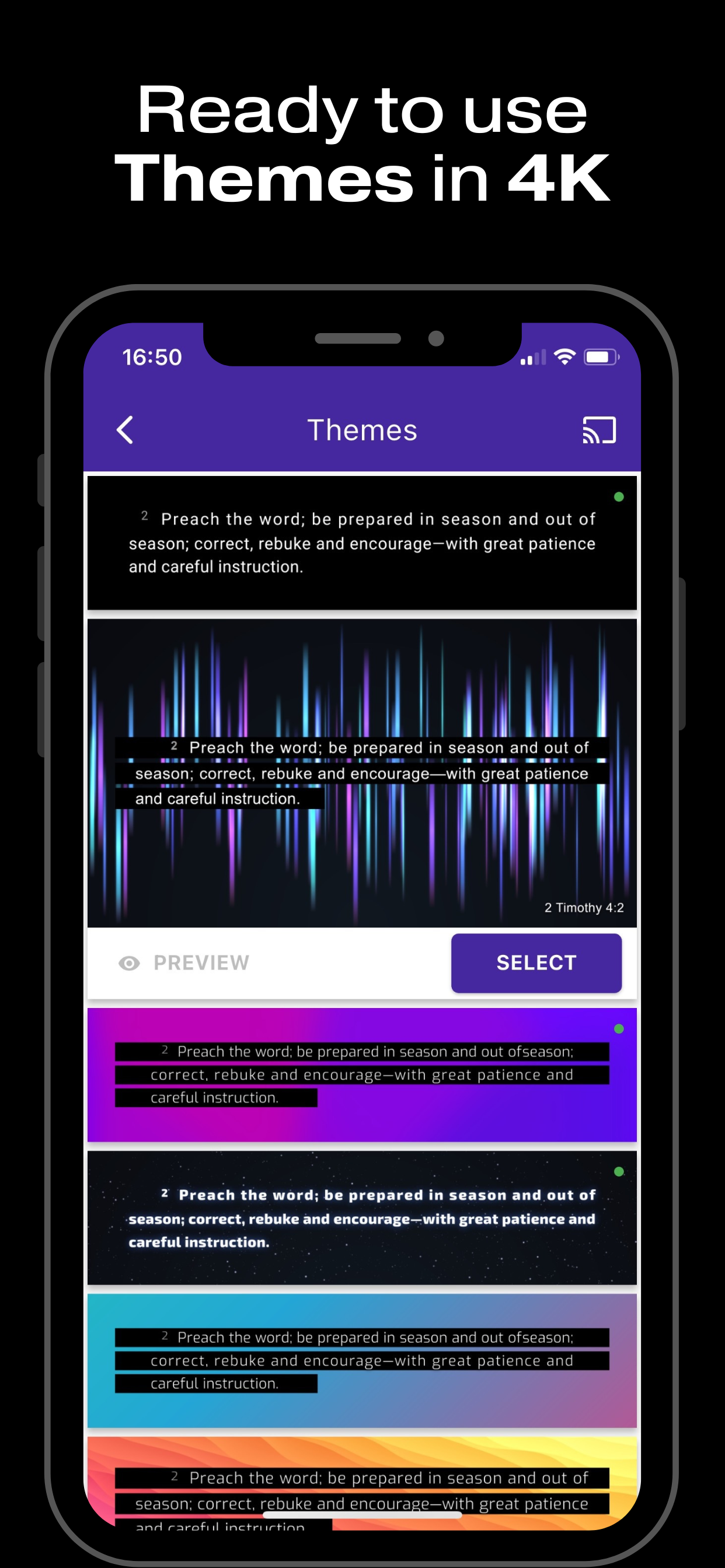 VerseCAST Screenshot