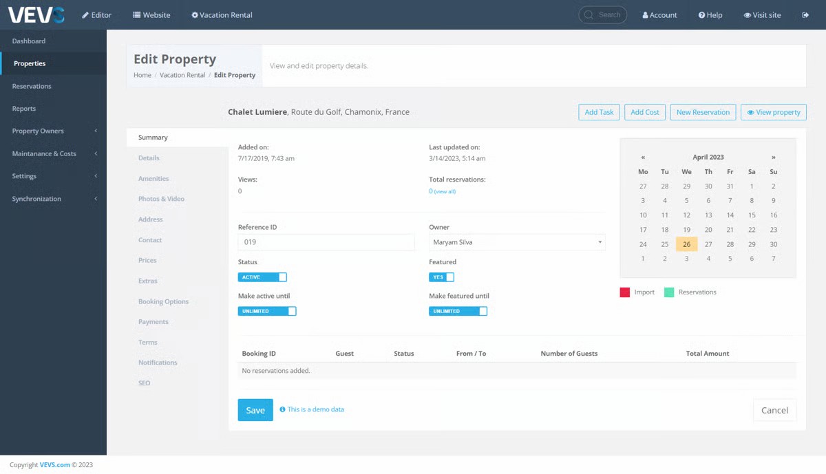 VEVSoftware Screenshot