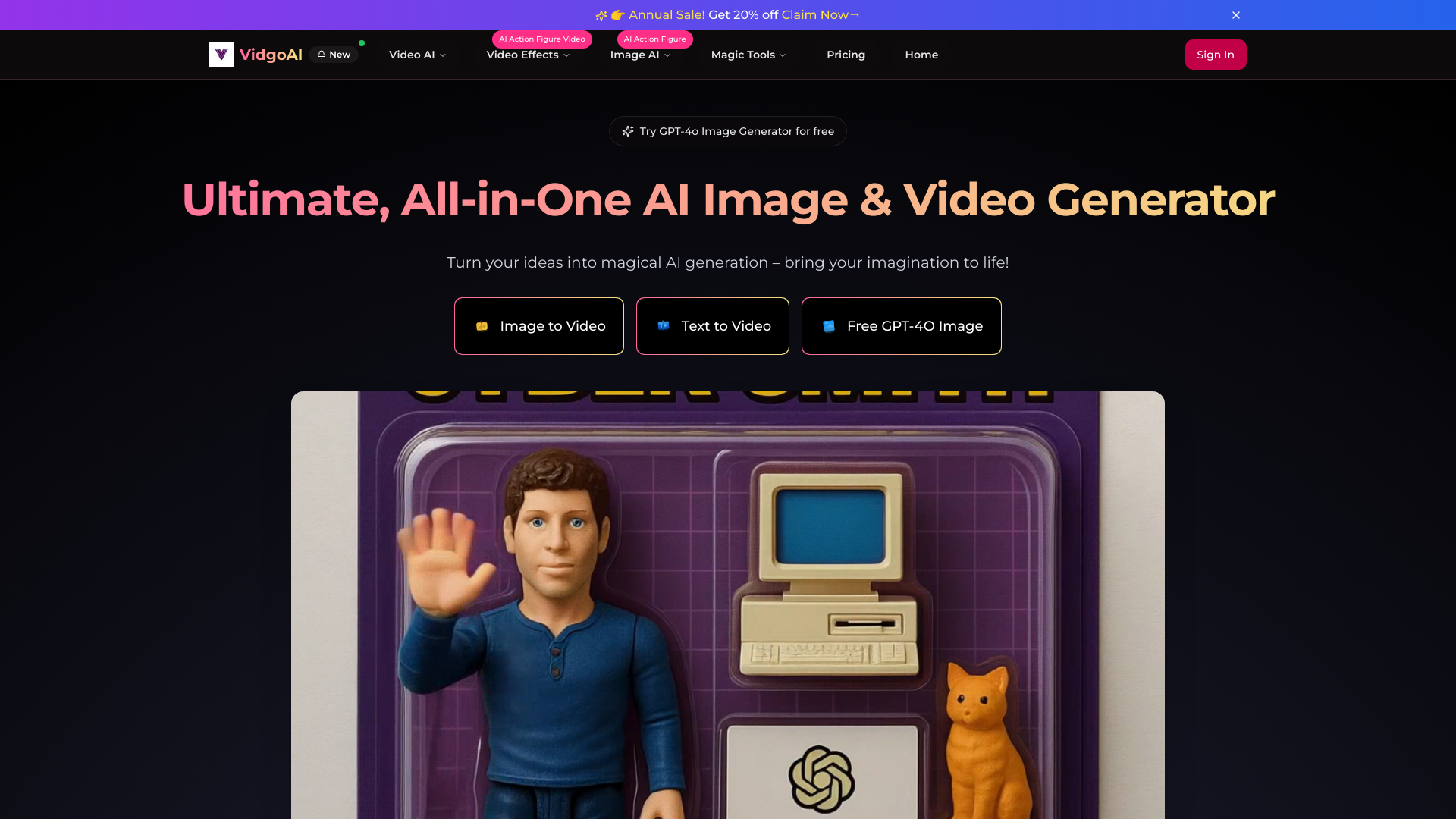 Vidgo AI Screenshot