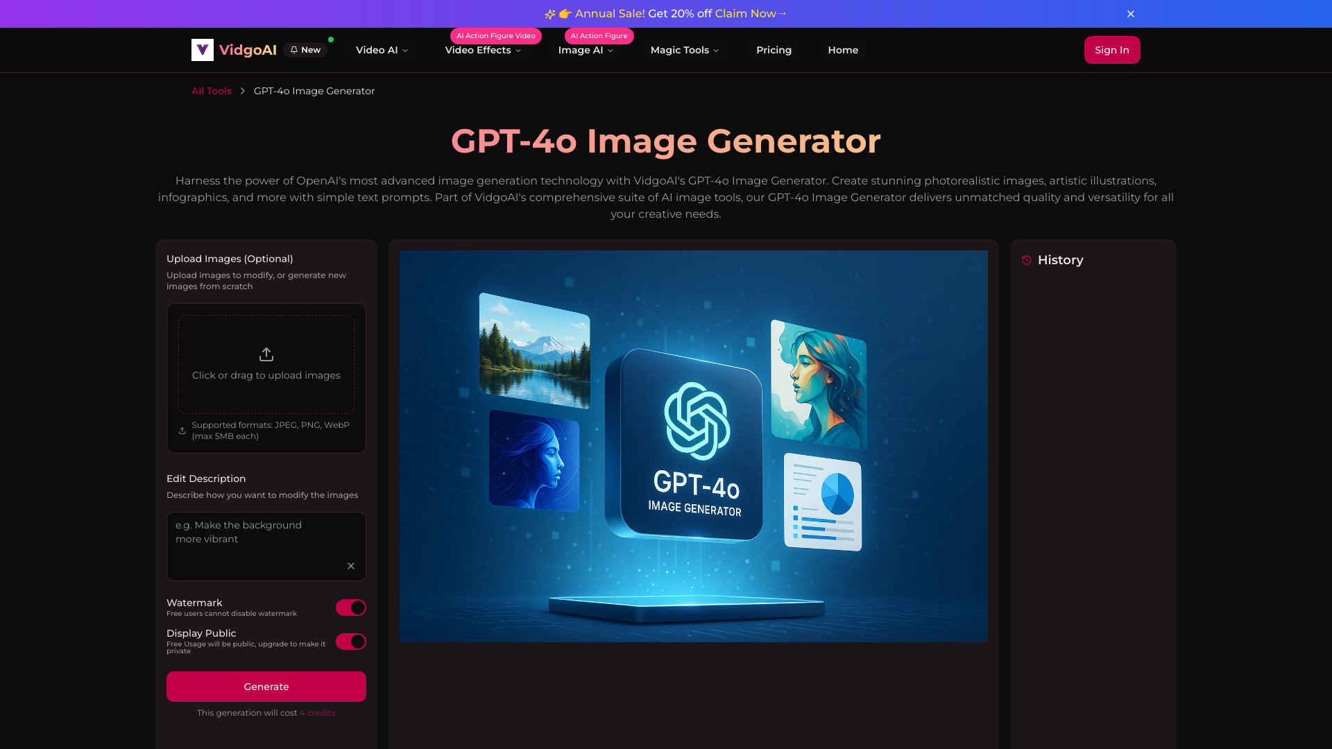 Vidgo AI Screenshot