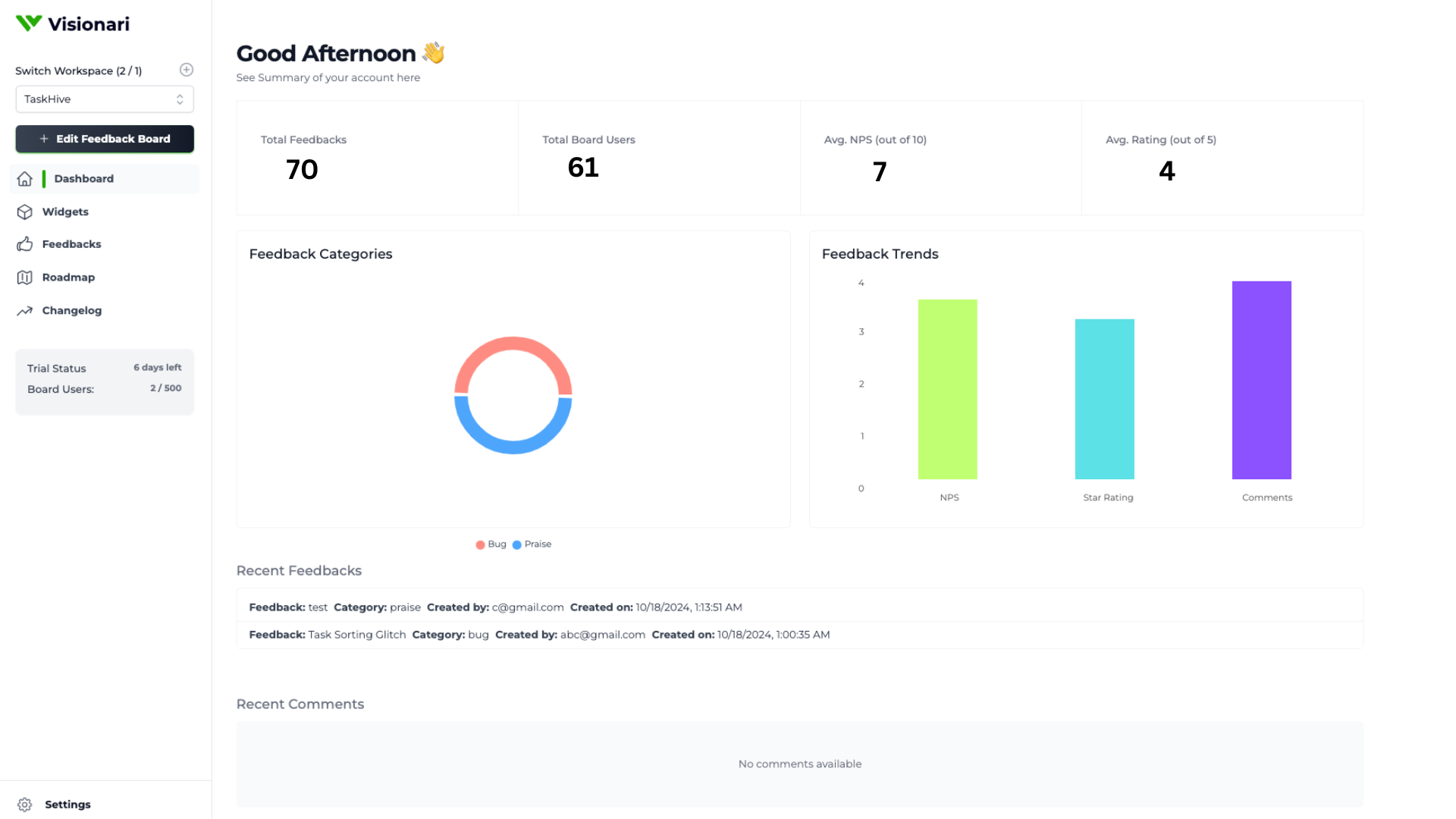 Visionari Screenshot