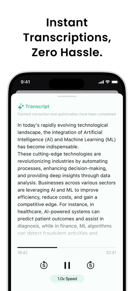 VOMO AI Screenshot