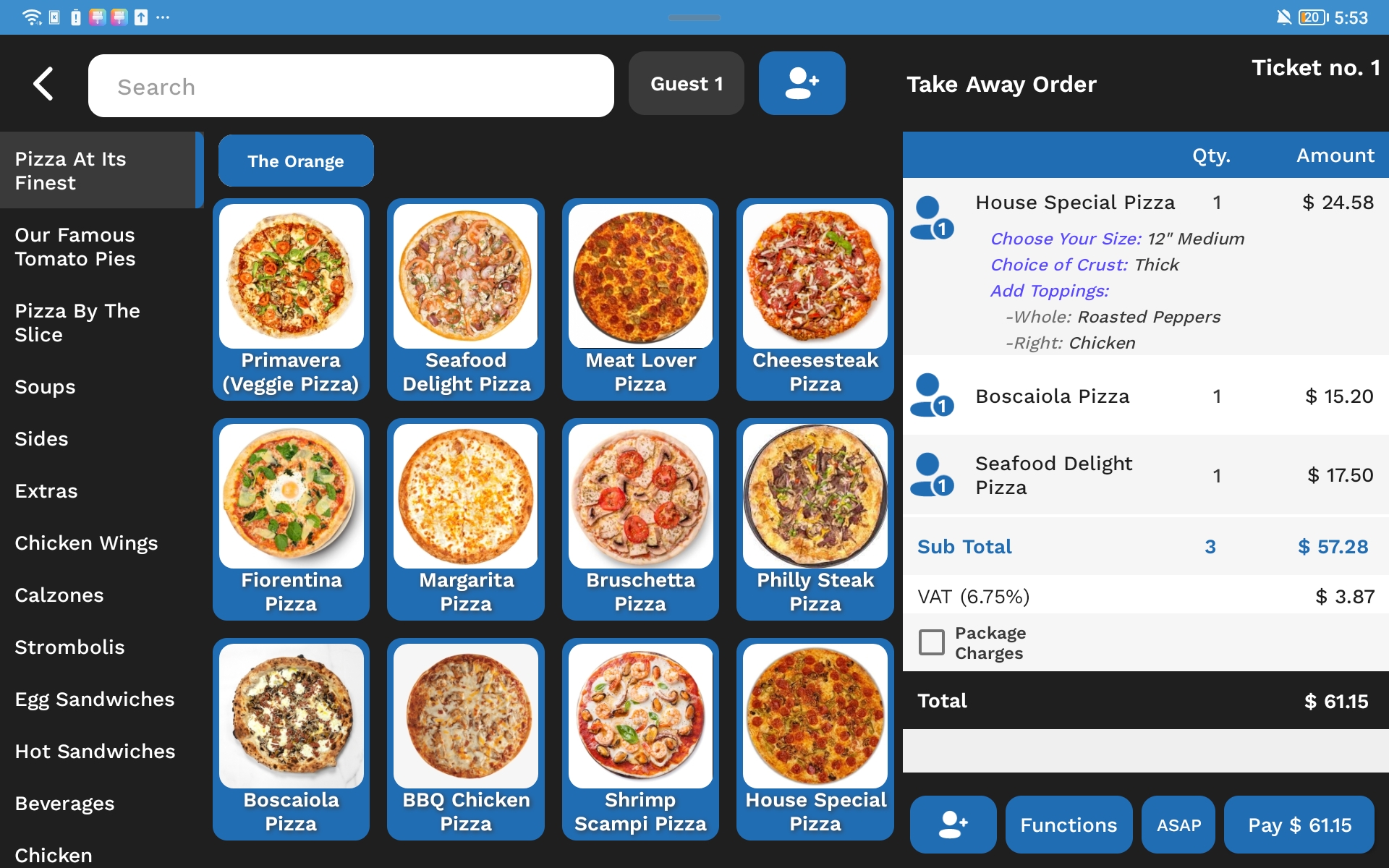 Vouch POS screenshot & Video