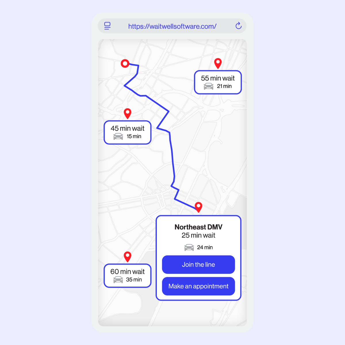 WaitWell Screenshot