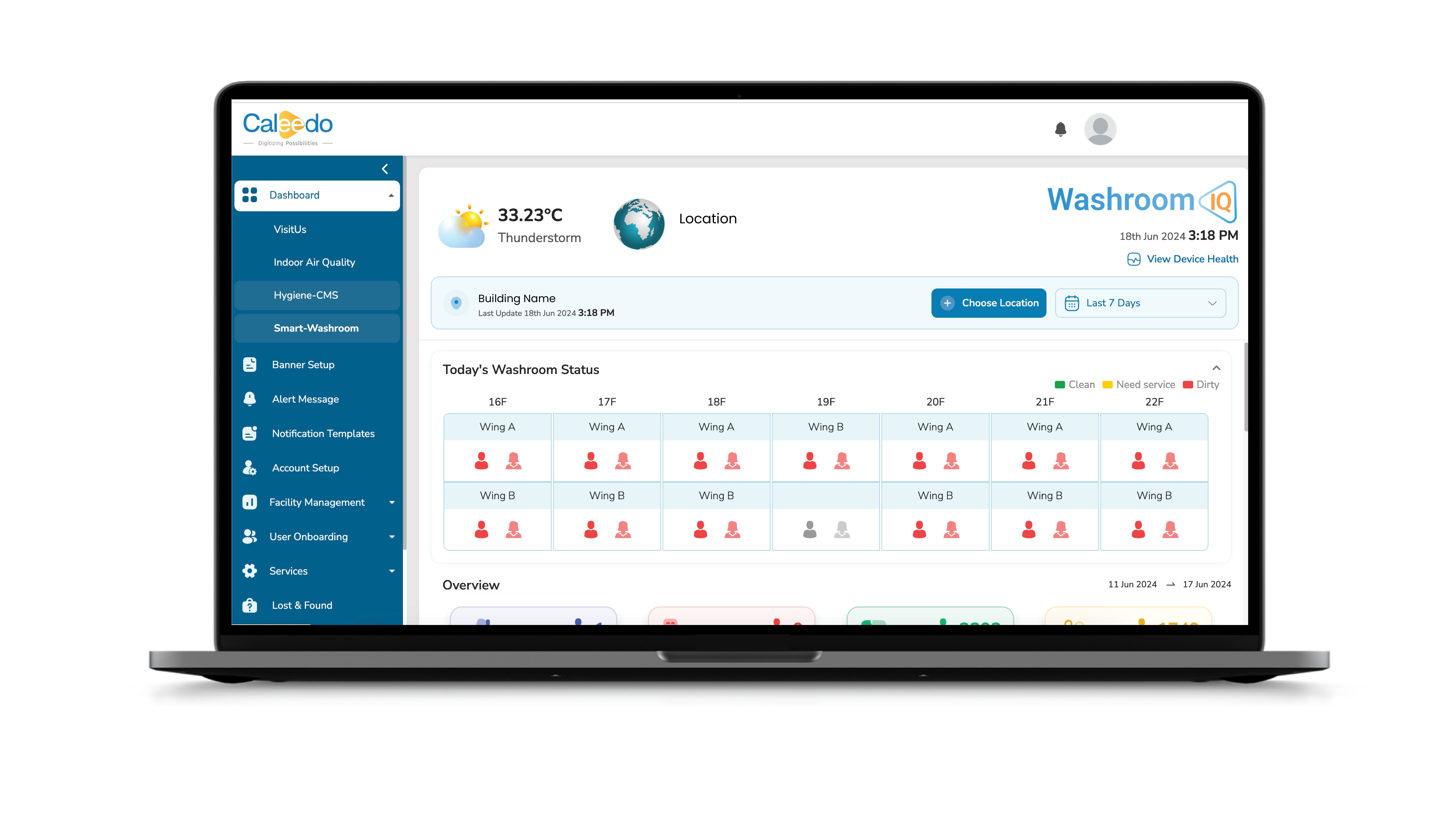 WashroomIQ screenshot & Video