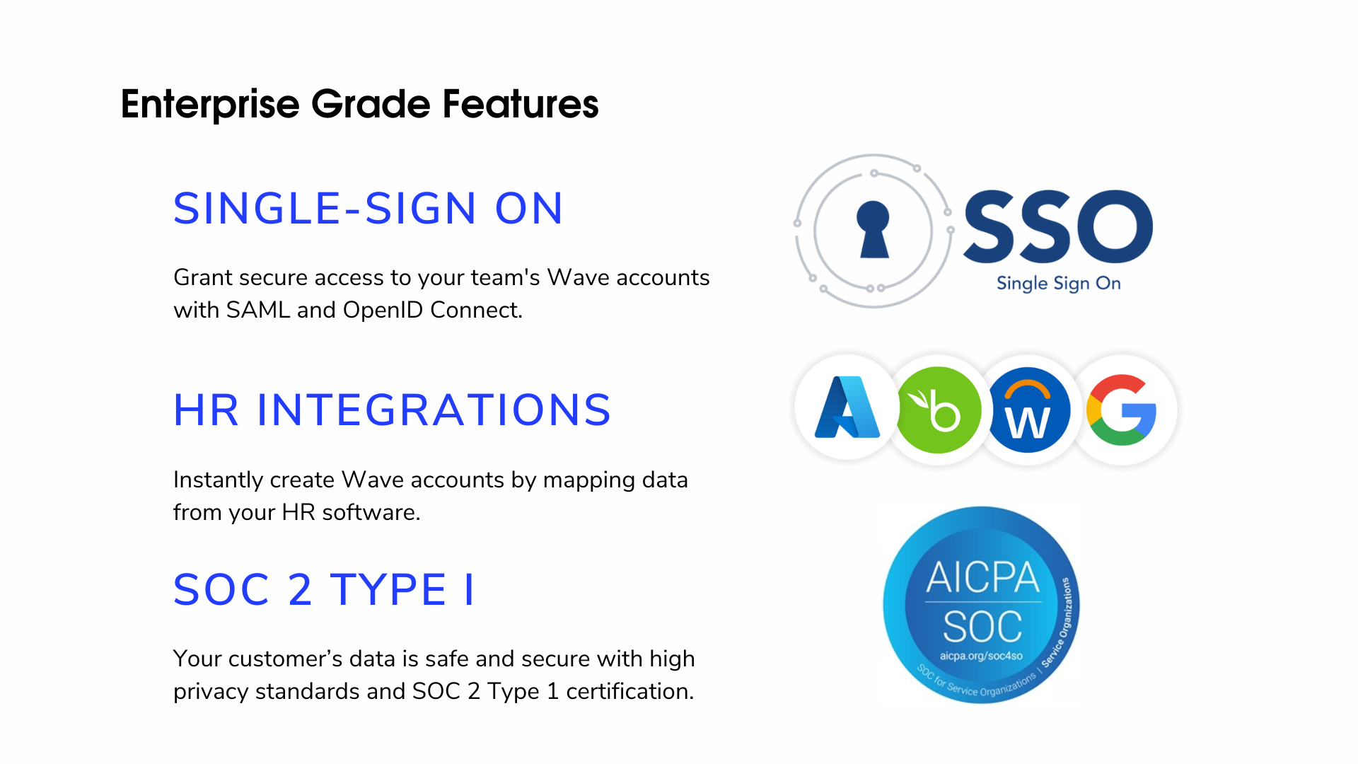 Wave Digital Business Card Screenshot