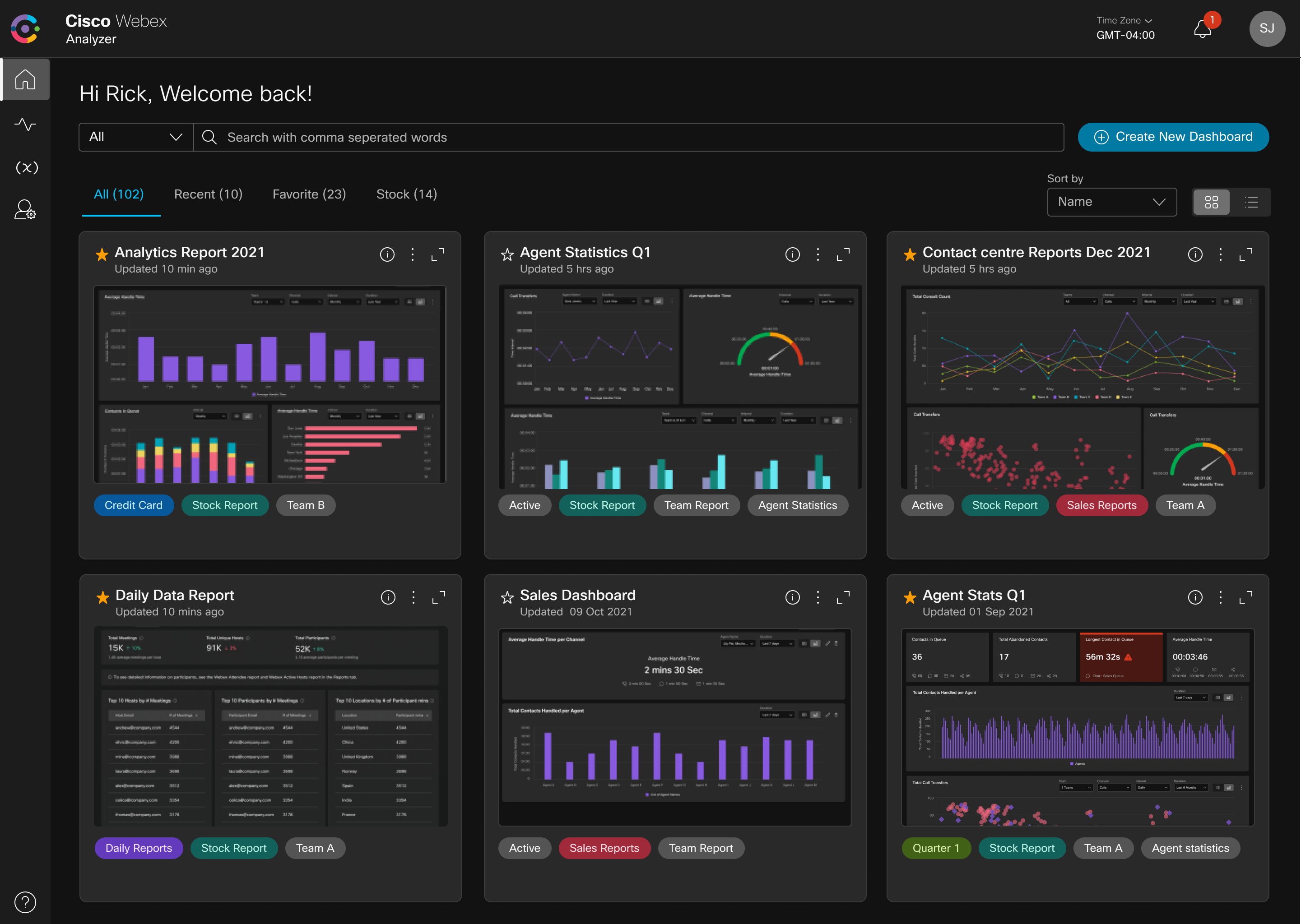 Webex Contact Center Screenshot