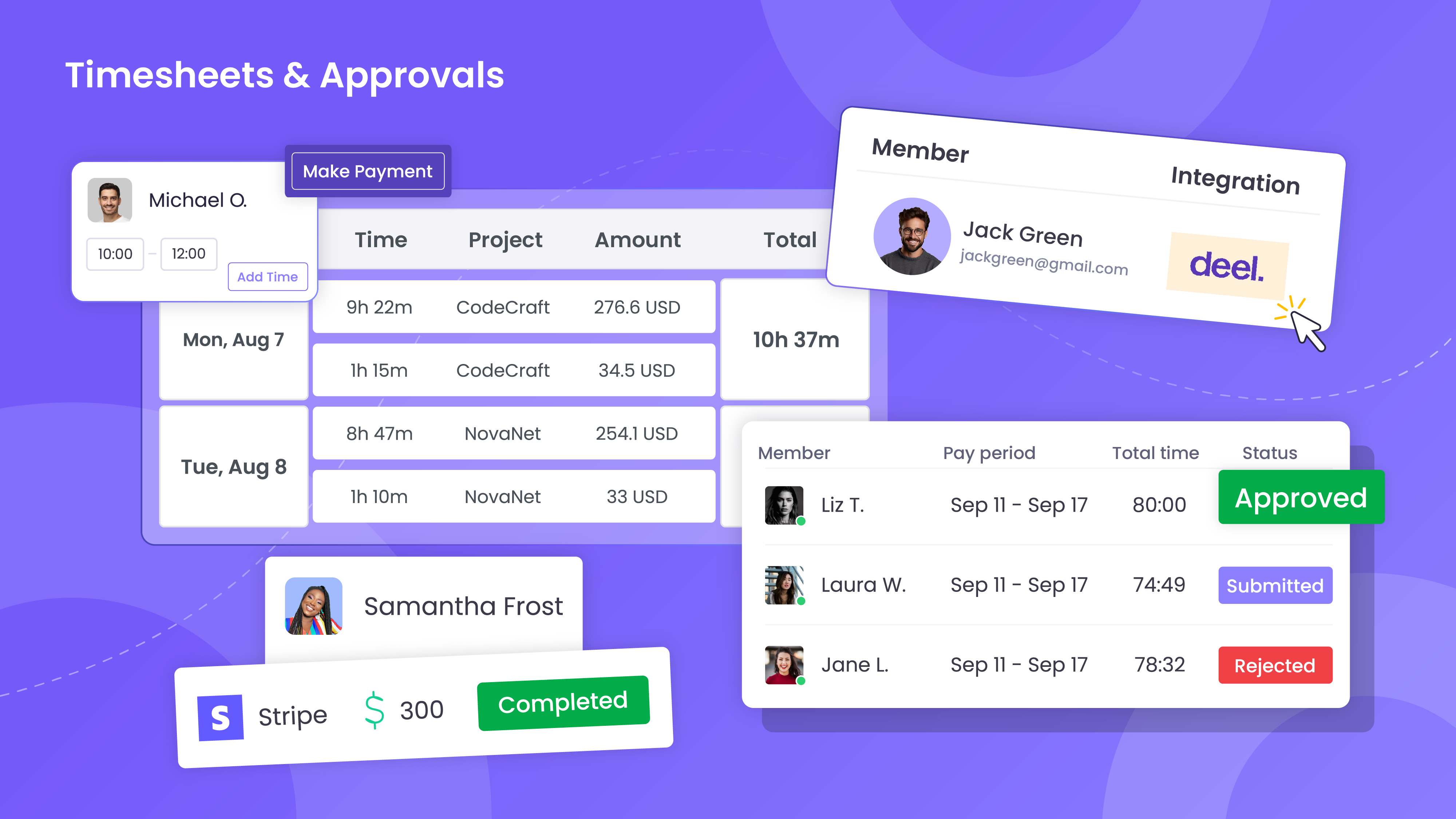 WebWork Time Tracker Screenshot