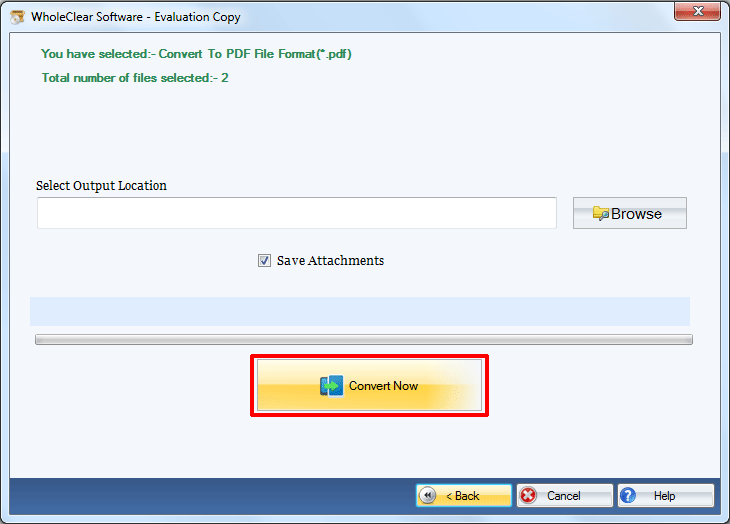 WholeClear OST to PDF Converter Software screenshot & Video