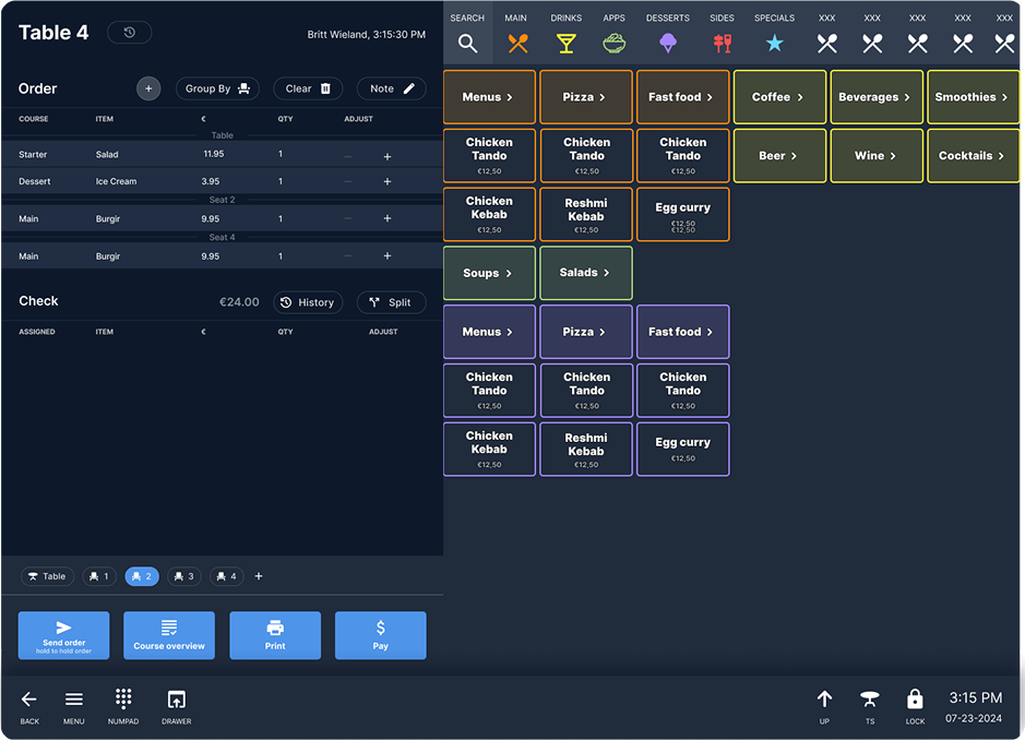 Winston POS screenshot & Video