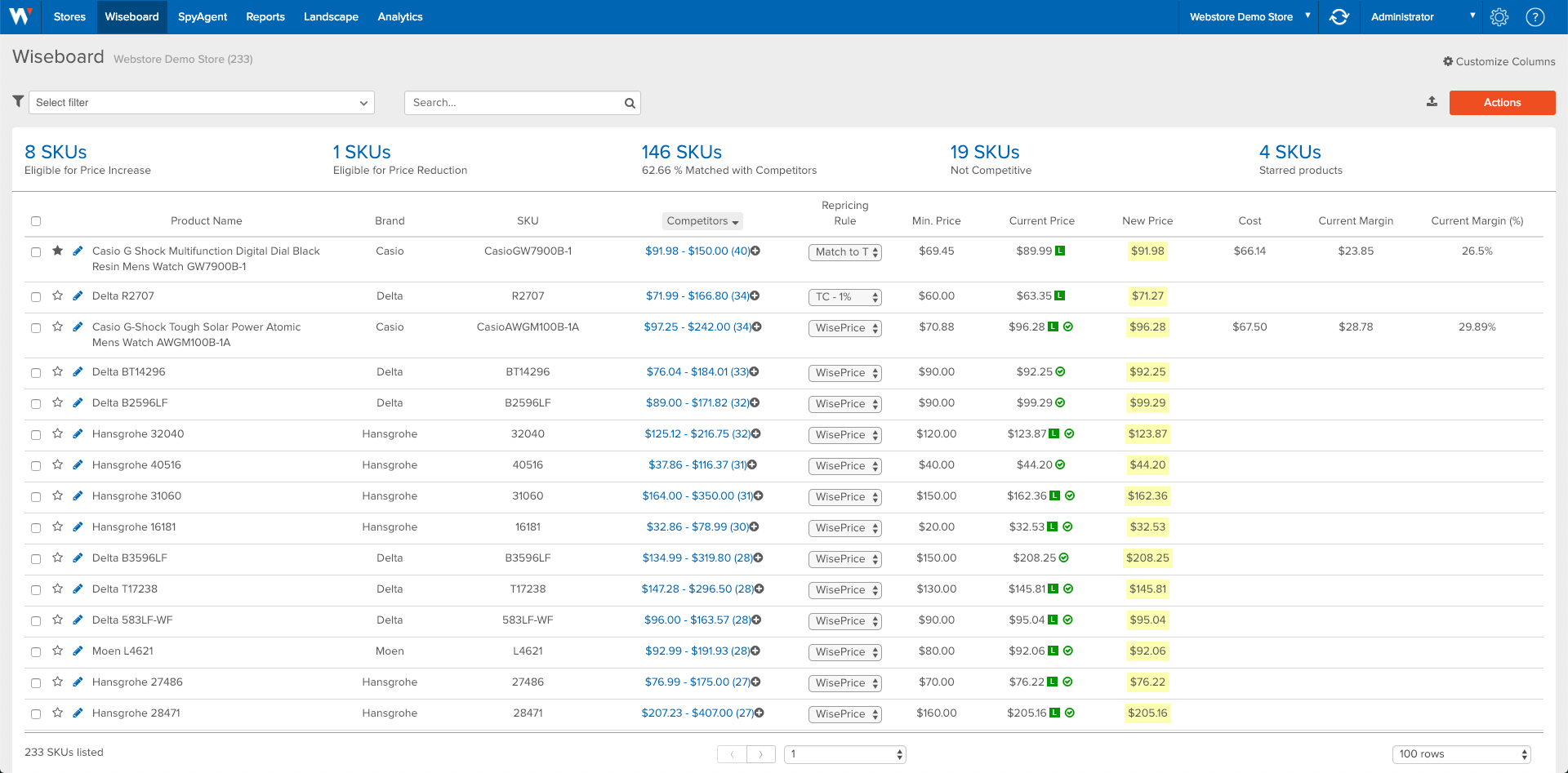Wiser Solutions Screenshot