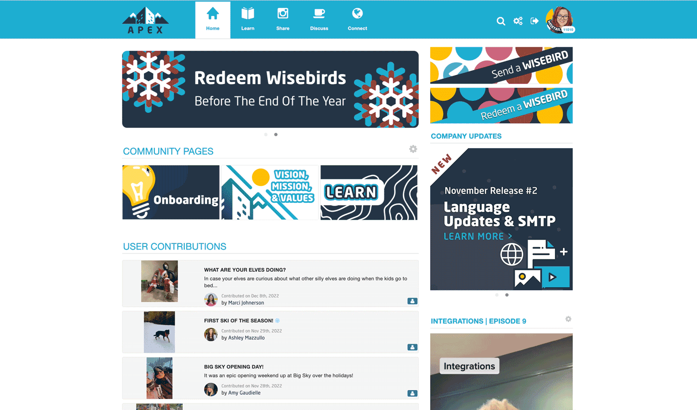 Wisetail LMS Screenshot
