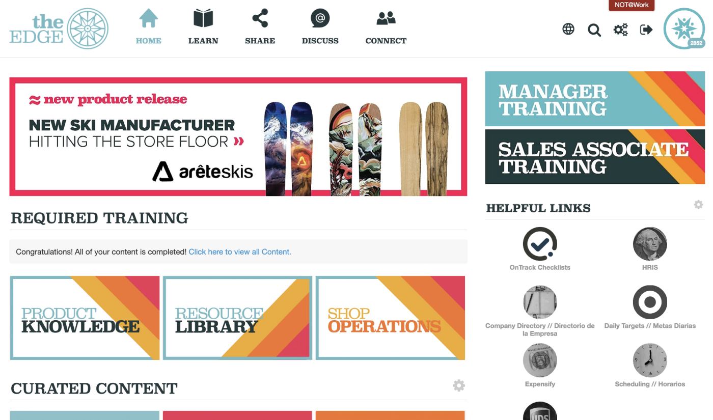 Wisetail LMS Screenshot