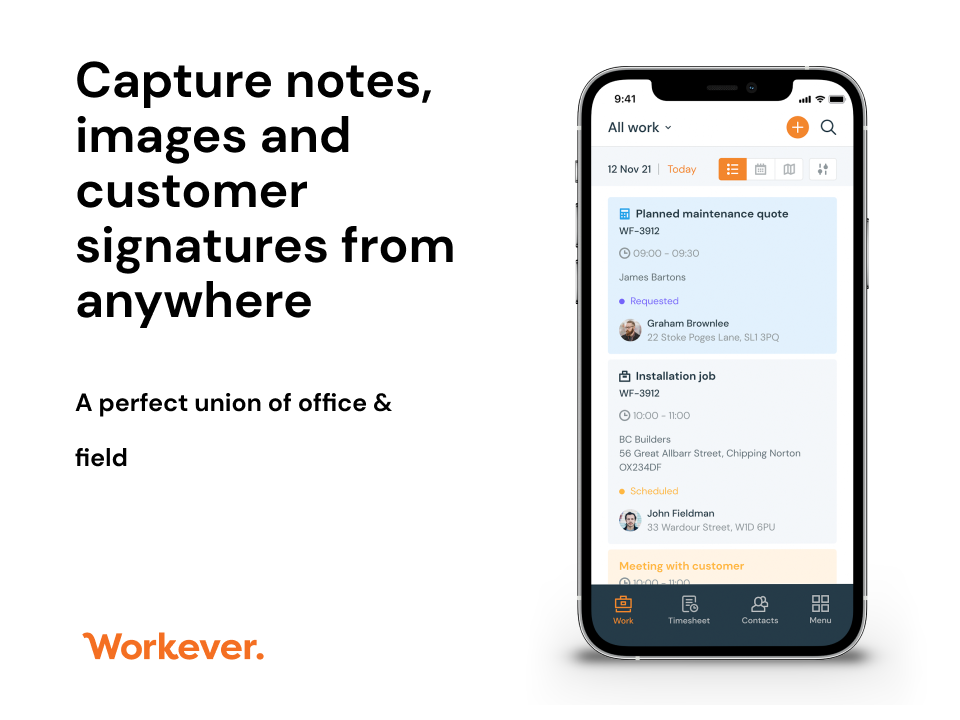 Workever screenshot & Video