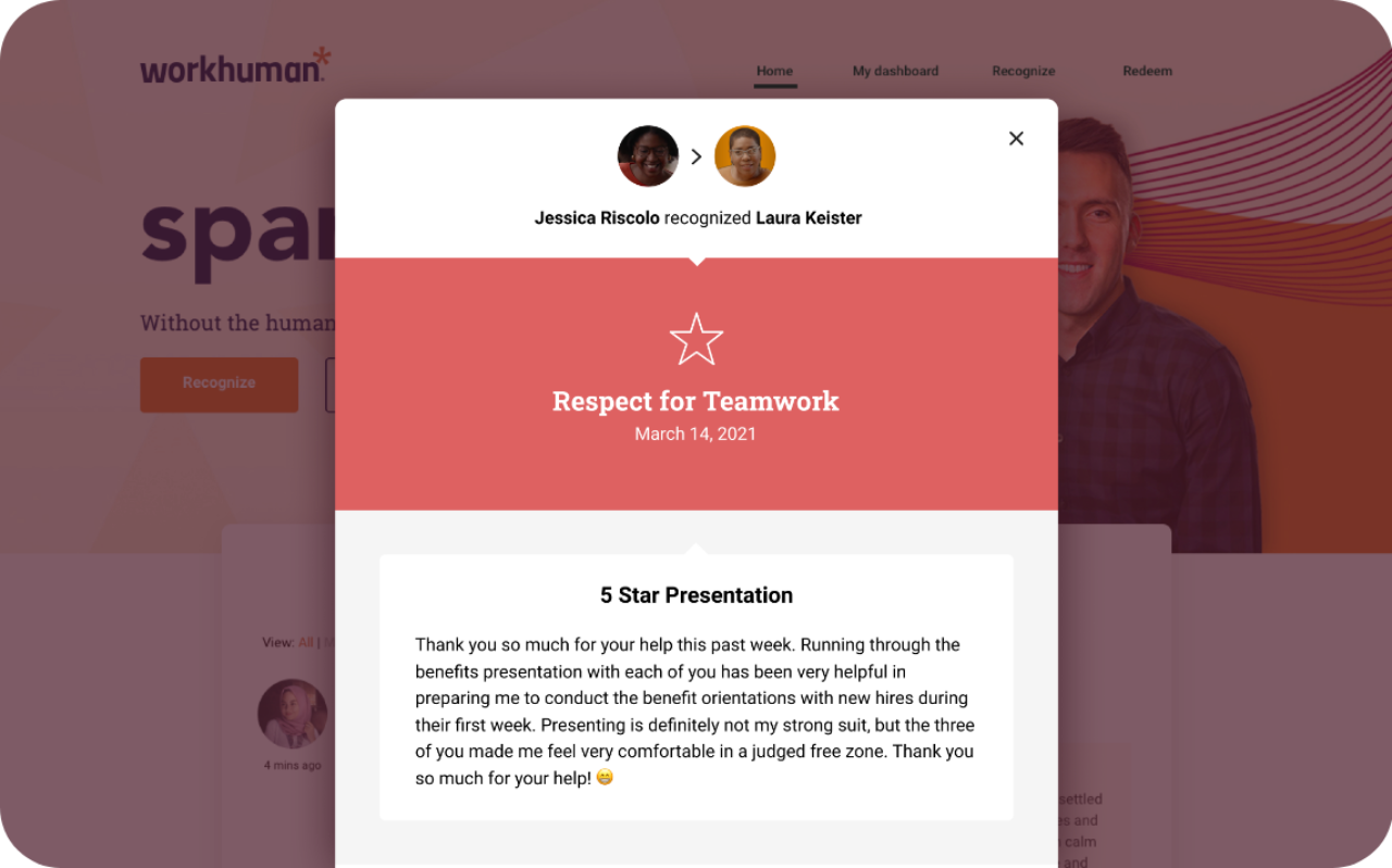 Workhuman Social Recognition screenshot & Video