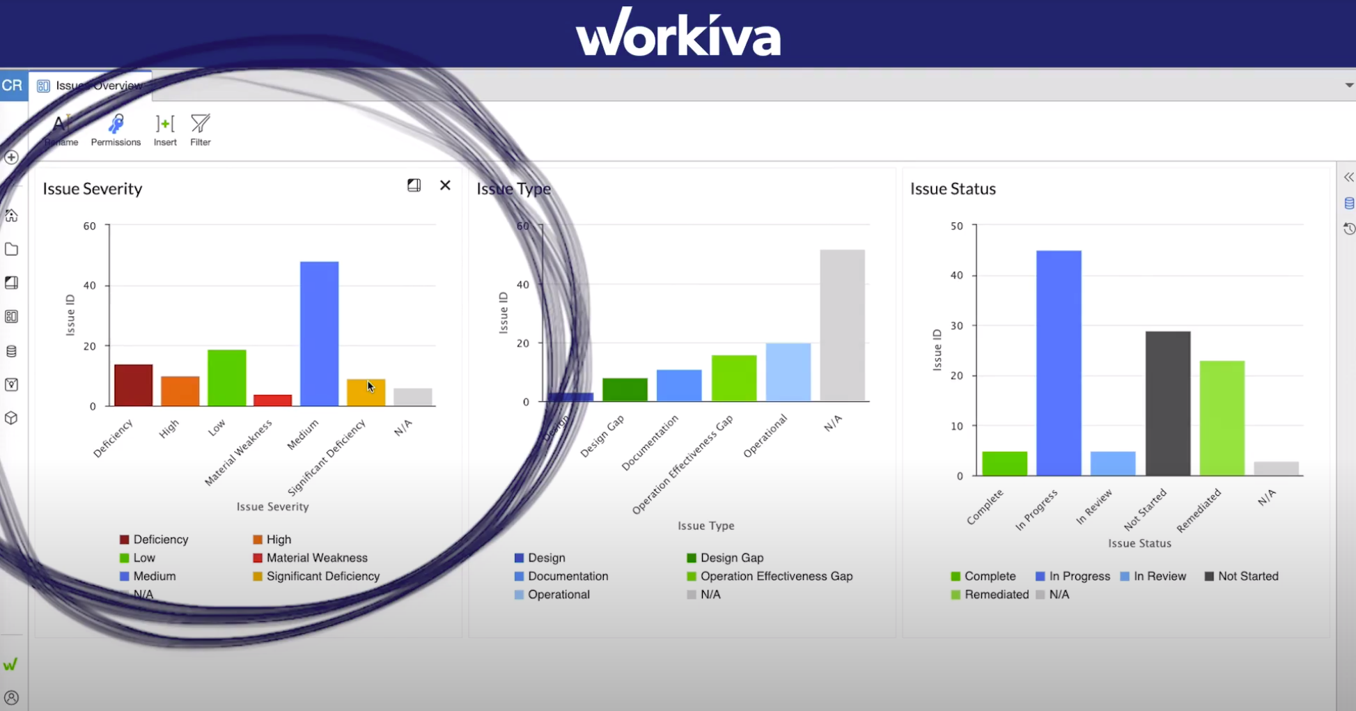 Workiva screenshot & Video