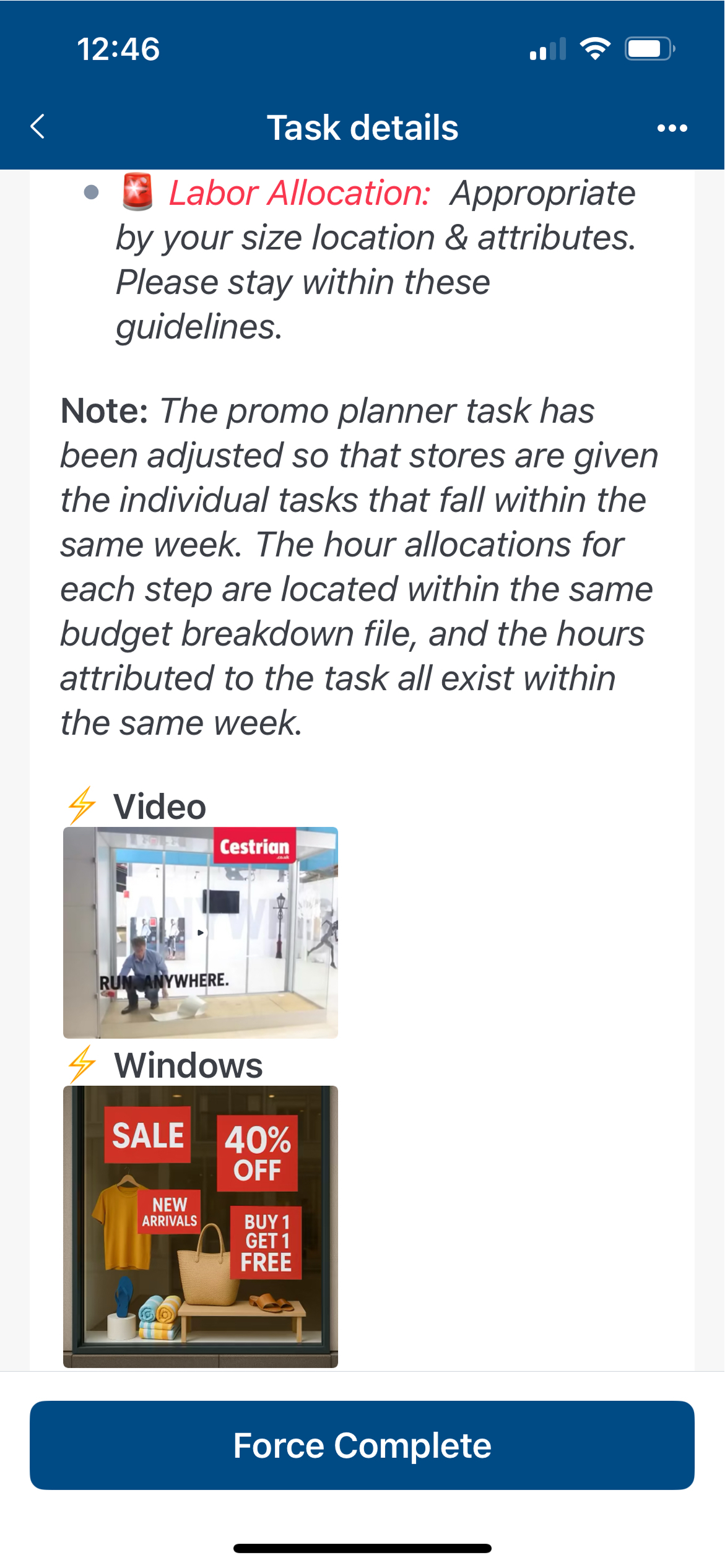 WorkJam Screenshot